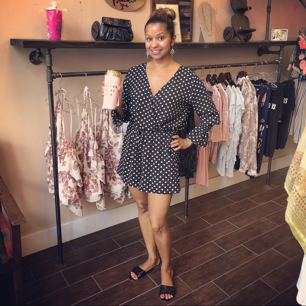 Polka Dot Romper